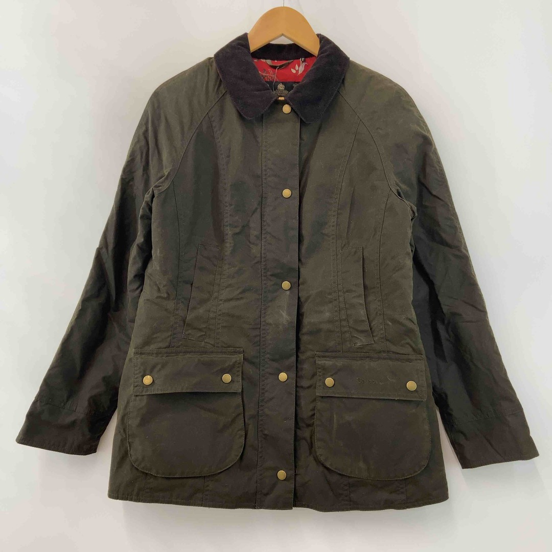 Barbour(バーブァー)のBarbour バブアー メンズ  カバーオール カーキグリーン　ラグランスリーブ　裏地キルティング　バッジ付 メンズのジャケット/アウター(カバーオール)の商品写真