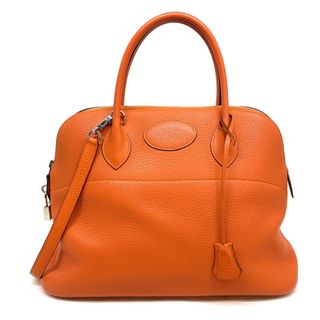 エルメス(Hermes)のエルメス ボリード35 トリヨンクレマンス バッグ トートバッグ ショルダーバッグ オレンジ(ショルダーバッグ)