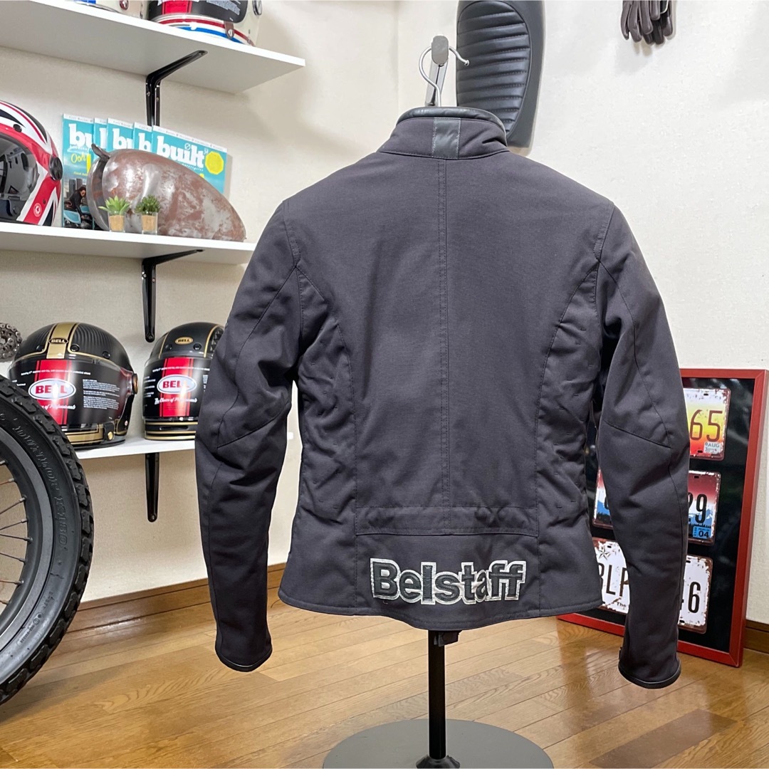 BELSTAFF(ベルスタッフ)の超美品☆BELSTAFF レディース ナイロンジャケット ブラック/40 自動車/バイクのバイク(装備/装具)の商品写真