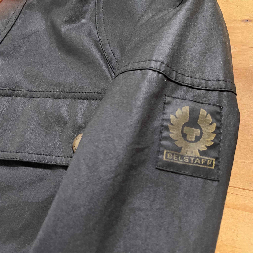 BELSTAFF(ベルスタッフ)の未使用☆BELSTAFF ワックスコットンジャケット ブラック/48 メンズのジャケット/アウター(その他)の商品写真