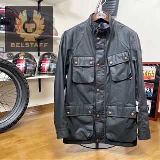 ベルスタッフ(BELSTAFF)の未使用☆BELSTAFF ワックスコットンジャケット ブラック/48(その他)