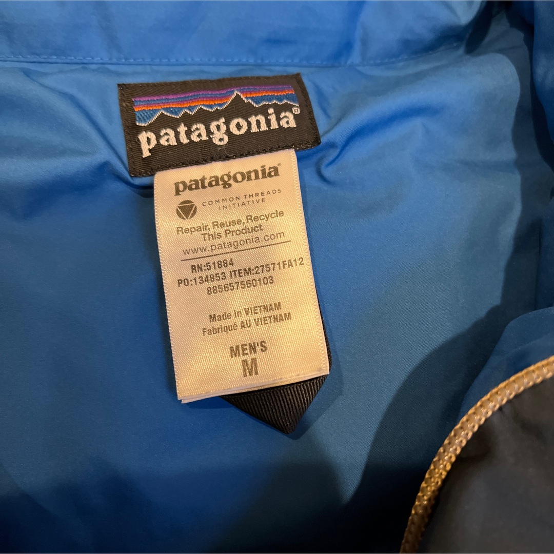 patagonia(パタゴニア)の希少patagoniaパタゴニア2012年製スリングショットダウンベスト メンズのジャケット/アウター(ダウンベスト)の商品写真