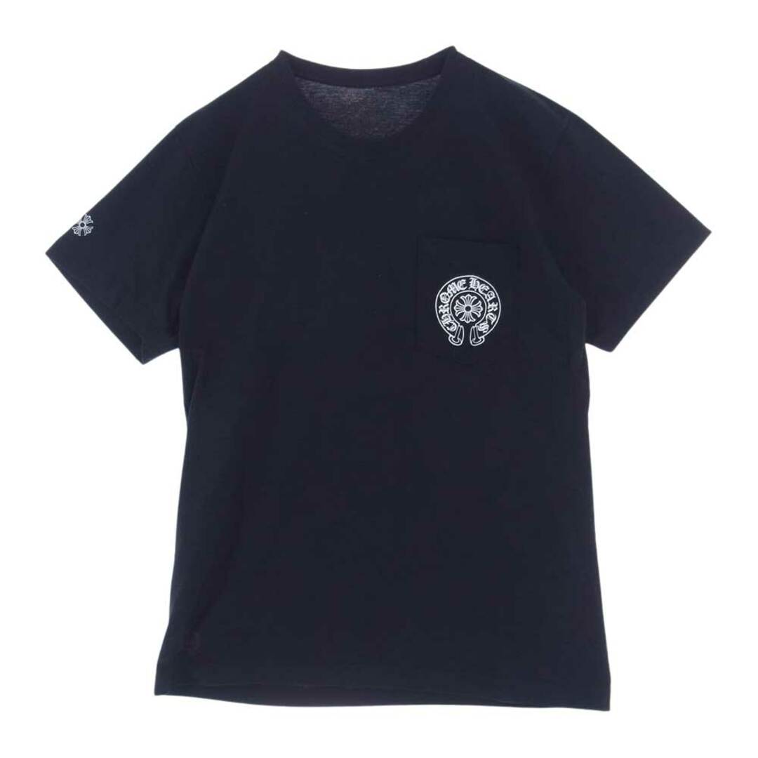 Chrome Hearts(クロムハーツ)のCHROME HEARTS クロムハーツ（原本無） Ｔシャツ 22SS 2212-304-0807 Multicolor Back Horseshoe Tee マルチカラー バック ホースシュー プリント Tシャツ ブラック系 M【中古】 メンズのトップス(シャツ)の商品写真