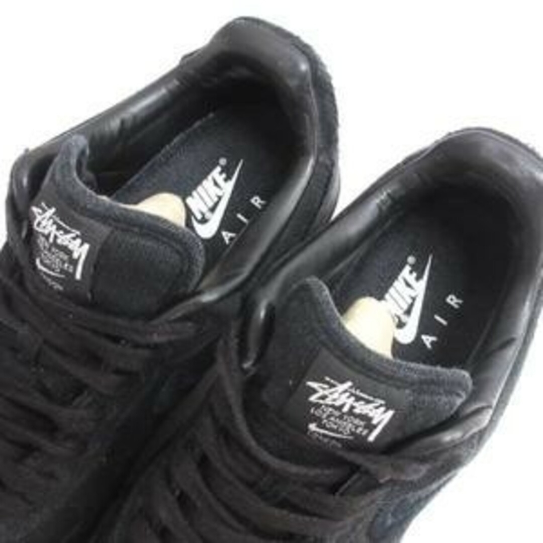 STUSSY(ステューシー)の新品未使用　STUSSY×NIKE　エアフォースワン　ブラック　27センチ メンズの靴/シューズ(スニーカー)の商品写真