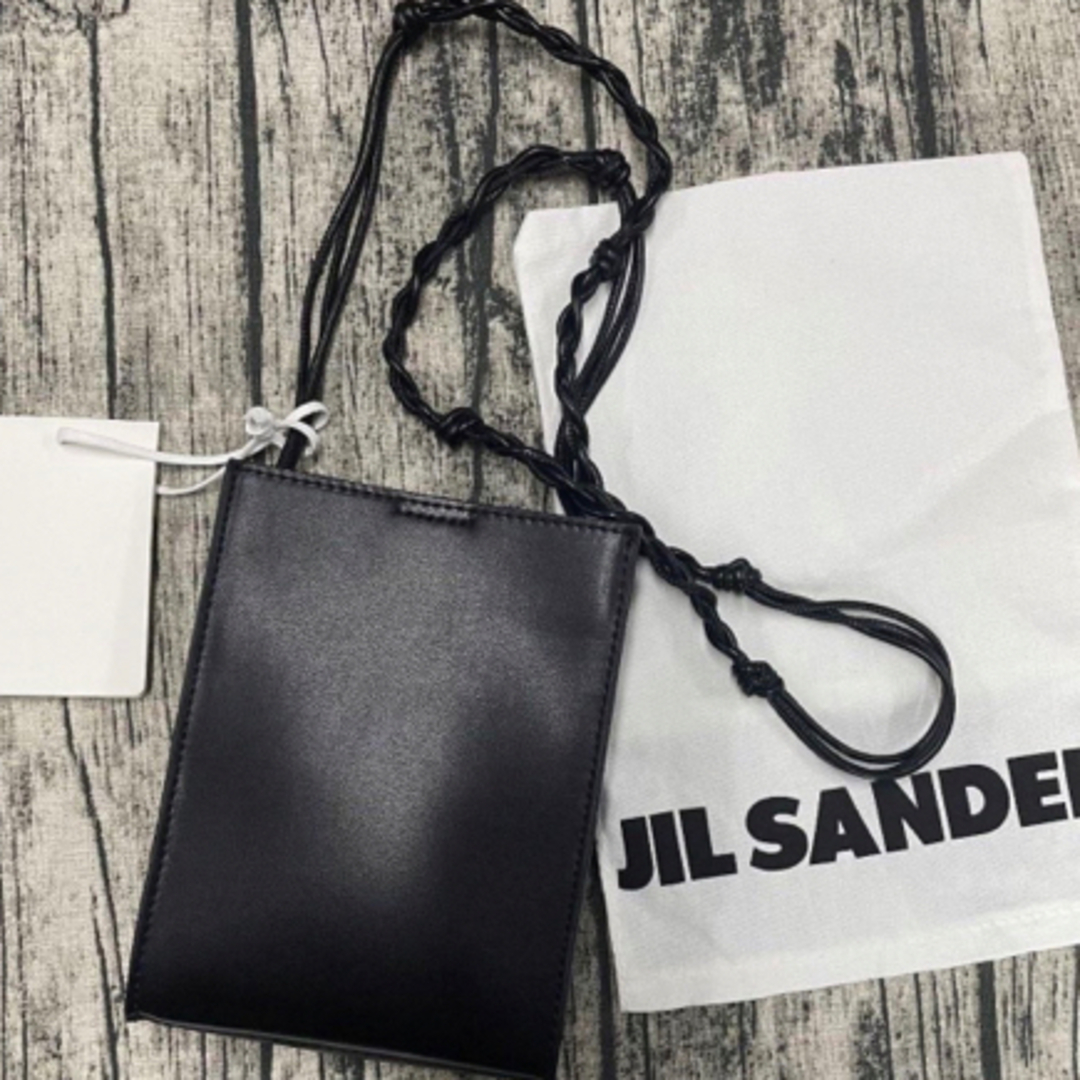 新品ショップ JIL SANDER ジルサンダー ショルダーバック ブラック