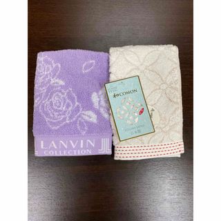 ランバンコレクション(LANVIN COLLECTION)の【新品】ブランドタオルハンカチ　2枚セット(ハンカチ)