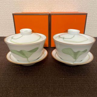 エルメス(Hermes)のエルメス　ナイルの庭　アジアン　ティー　カップ&ソーサー(グラス/カップ)