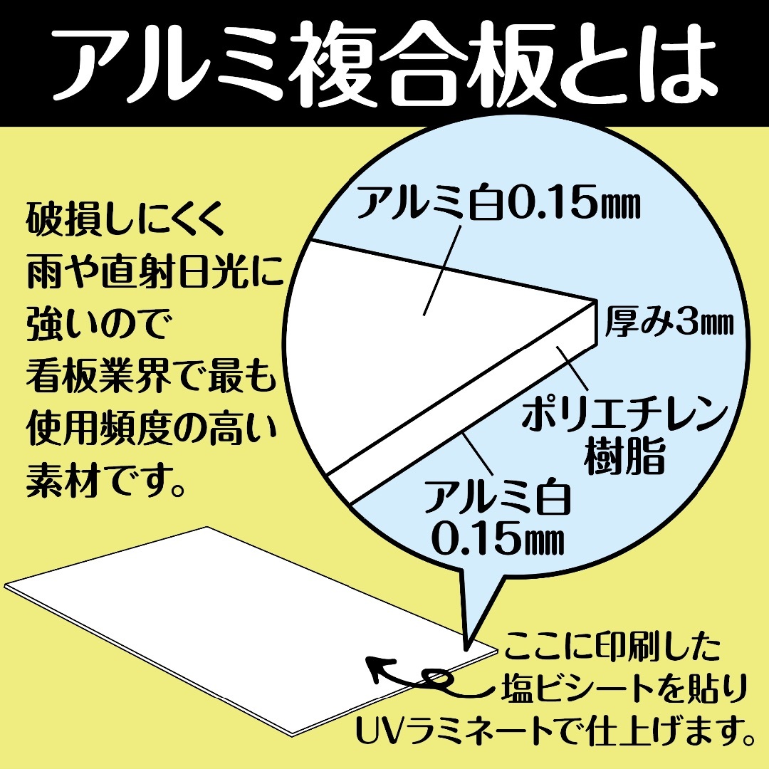 294✦ショップ看板制作✦表札✦名入れサロンマルシェ店舗玄関屋外用ネームプレート インテリア/住まい/日用品のインテリア小物(ウェルカムボード)の商品写真