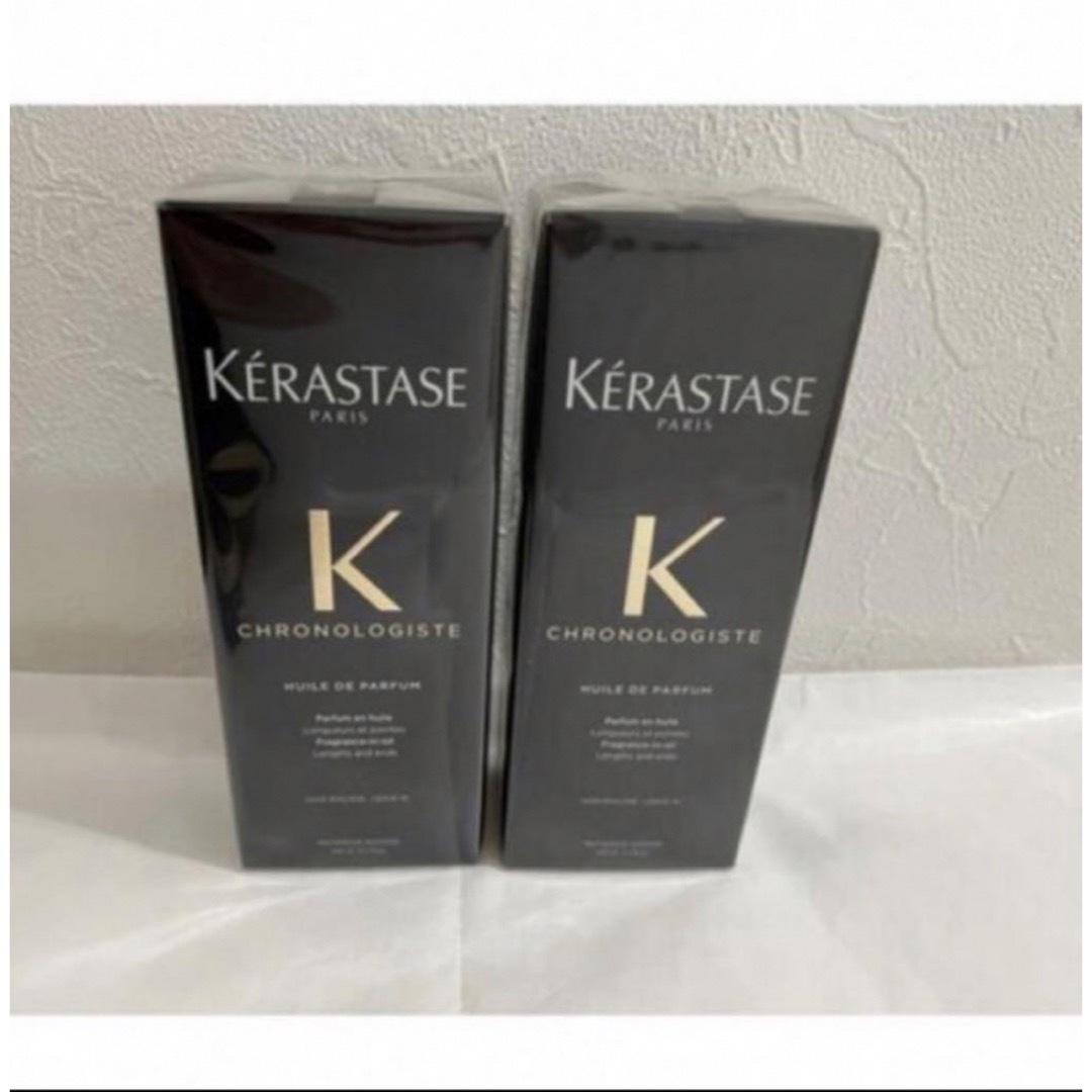 KERASTASE(ケラスターゼ)の新品 2本 ケラスターゼ クロノロジスト ユイル 100ml ヘアトリートメント コスメ/美容のヘアケア/スタイリング(オイル/美容液)の商品写真