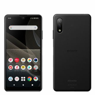 ソニー(SONY)の【中古】 SO-41B Xperia Ace II ブラック SIMフリー 本体 ドコモ Aランク スマホ ソニー エクスぺリア  【送料無料】 so41bbk8mtm(スマートフォン本体)