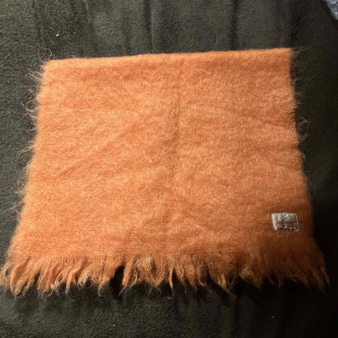 レディースvintage mohair ショール　スコットランド製