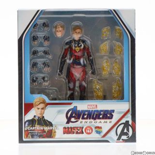 マーベル(MARVEL)のマフェックス No.163 MAFEX CAPTAIN MARVEL(Endgame Ver.)(キャプテンマーベル エンドゲームバージョン) アベンジャーズ/エンドゲーム 完成品 可動フィギュア メディコム・トイ(アメコミ)