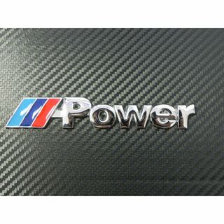 BMW Mパワー アルミメタル ステッカー Mスポーツ MパフォーマンスMタイプ(車外アクセサリ)