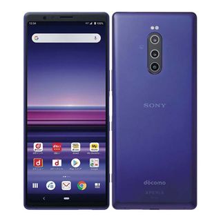 ソニー(SONY)の【中古】 SO-03L Xperia 1 パープル SIMフリー 本体 ドコモ スマホ ソニー エクスぺリア  【送料無料】 so03lpu7mtm(スマートフォン本体)