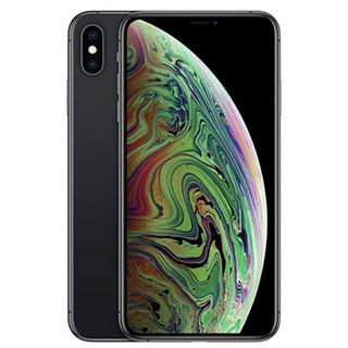 アップル(Apple)のバッテリー90%以上 【中古】 iPhoneXS 64GB スペースグレイ SIMフリー 本体 スマホ iPhone XS アイフォン アップル apple  【送料無料】 ipxsmtm859b(スマートフォン本体)