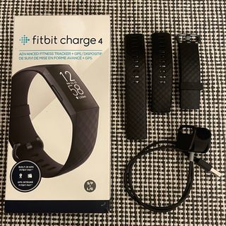 グーグル(Google)のfitbit charge4 バンド 充電コード【箱無し】(ラバーベルト)