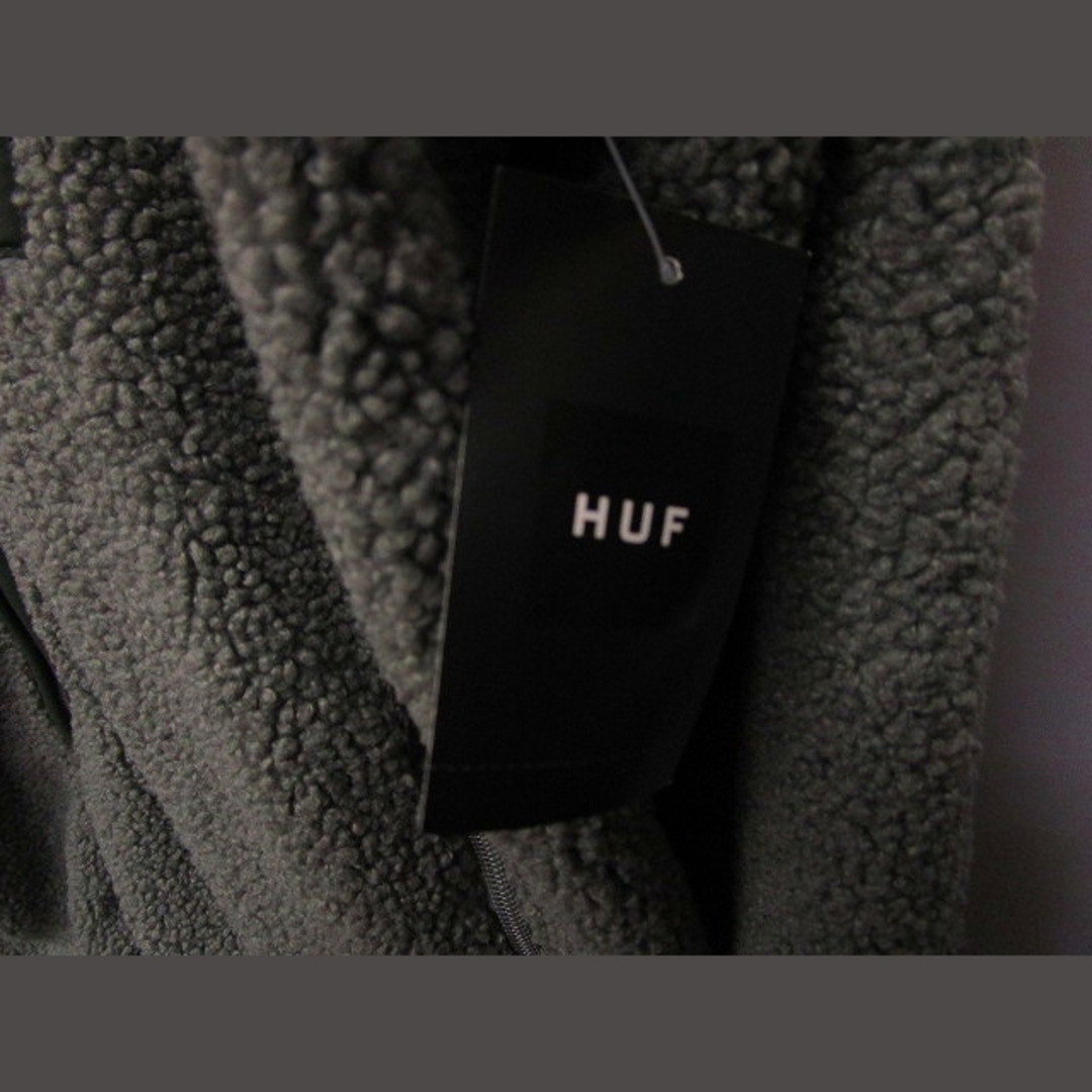 HUF(ハフ)のハフ HUF タグ付 FORT POINT フリース ジャケット XL メンズのジャケット/アウター(ブルゾン)の商品写真