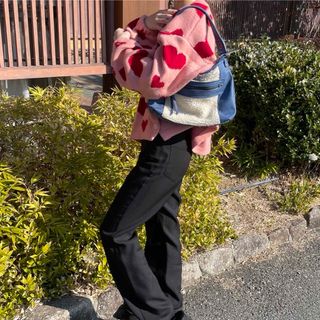 SAC - 【souple by SAC】 2wayファーレザーショルダーバッグ / y2k