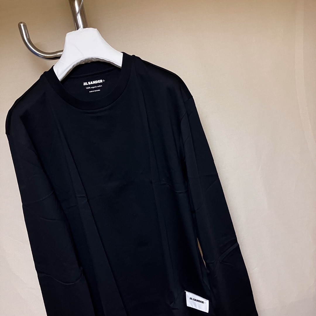 Jil Sander(ジルサンダー)の新品 XL JIL SANDER 23ss パックTシャツ 黒 長袖 5697 メンズのトップス(Tシャツ/カットソー(七分/長袖))の商品写真