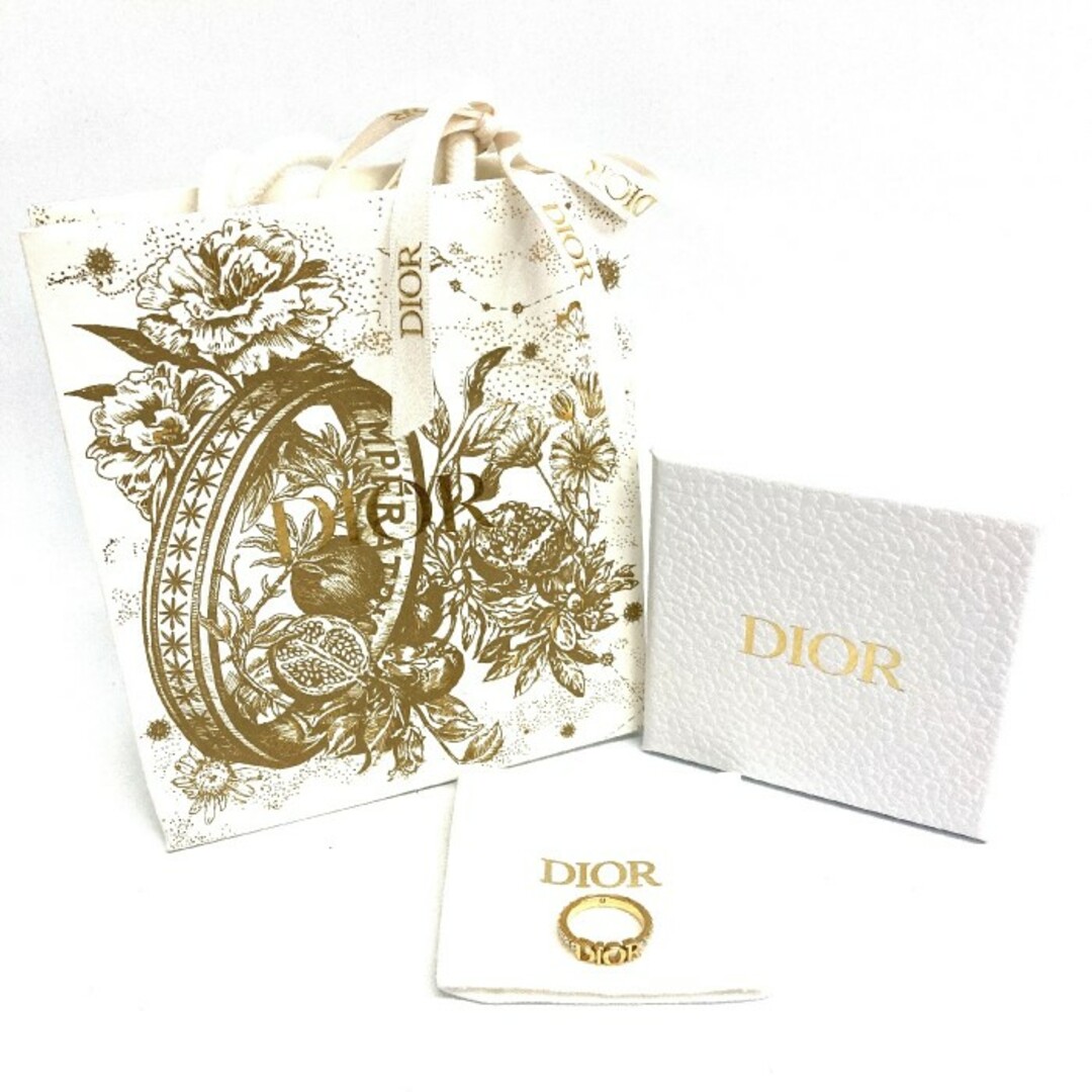 リング(指輪)★Christian Dior クリスチャンディオール  DIOREVOLUTION ディオレボリューション リング ゴールド sizeM