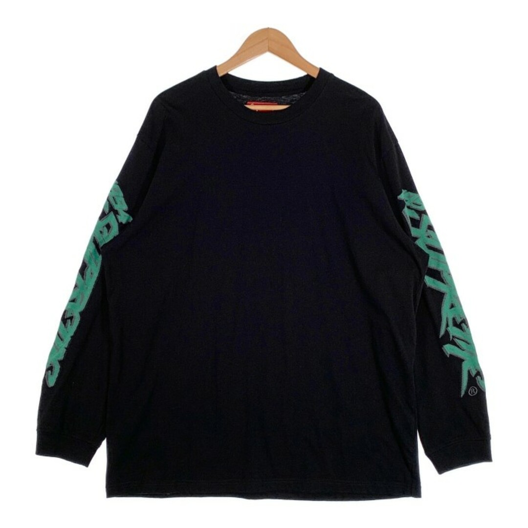 SUPREME シュプリーム 23AW Racing Intarsia L/S Top レーシング インターシャ ロングスリーブトップ ブラック Size XLトップス