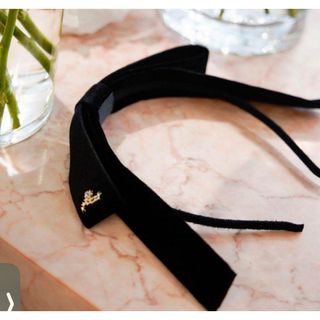 ハーリップトゥ(Her lip to)のHerlipto  Velour Ribbon Headband カチューシャ(カチューシャ)