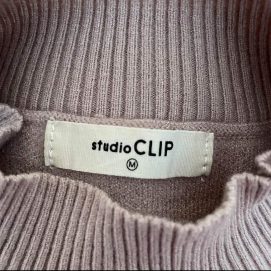 STUDIO CLIP(スタディオクリップ)のstudio CLIP 12ゲージニットドッキングプルオーバー レディースのトップス(ニット/セーター)の商品写真