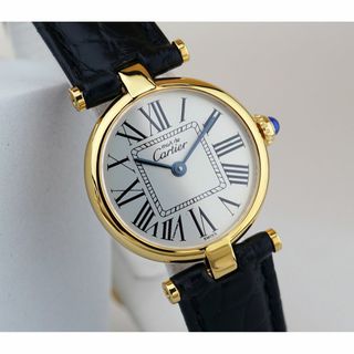 カルティエ(Cartier)の美品 カルティエ マスト ヴァンドーム オパラン ローマン SM Cartier(腕時計)