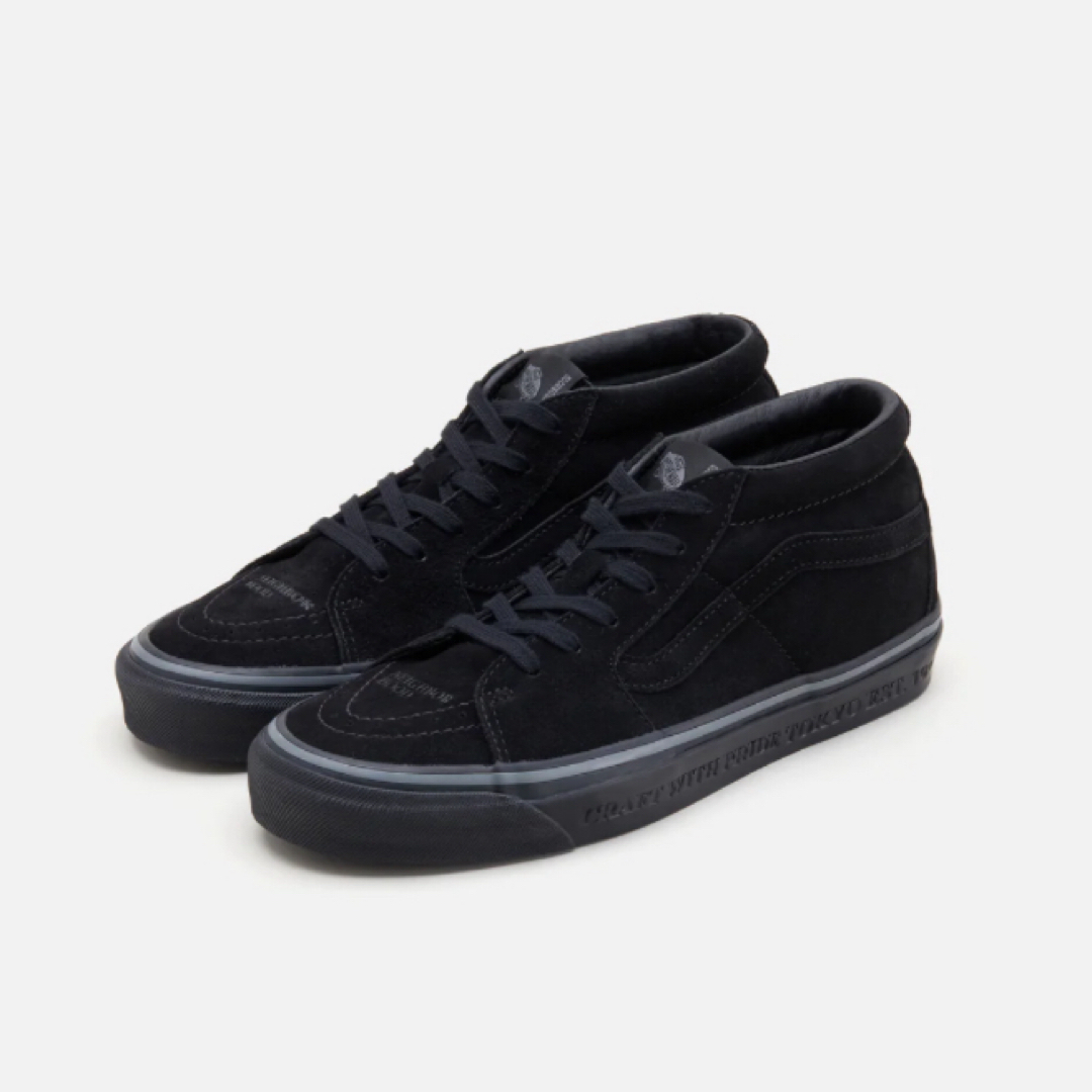 NEIGHBORHOOD(ネイバーフッド)のNEIGHBORHOOD Sk8-Mid 83 DX - BLACK US10 メンズの靴/シューズ(スニーカー)の商品写真