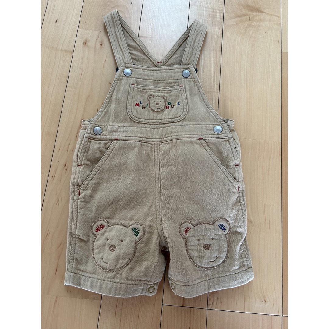 mikihouse(ミキハウス)のMIKIHOUSE ショートオール 90cm キッズ/ベビー/マタニティのキッズ服男の子用(90cm~)(パンツ/スパッツ)の商品写真