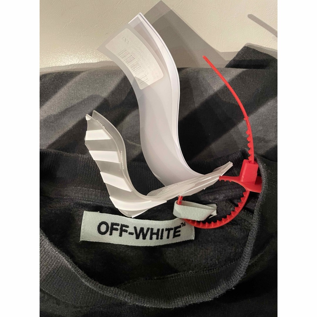 OFF-WHITE(オフホワイト)の正規品　OFF-WHITE Garment Dyed スウェット　XXL メンズのトップス(スウェット)の商品写真