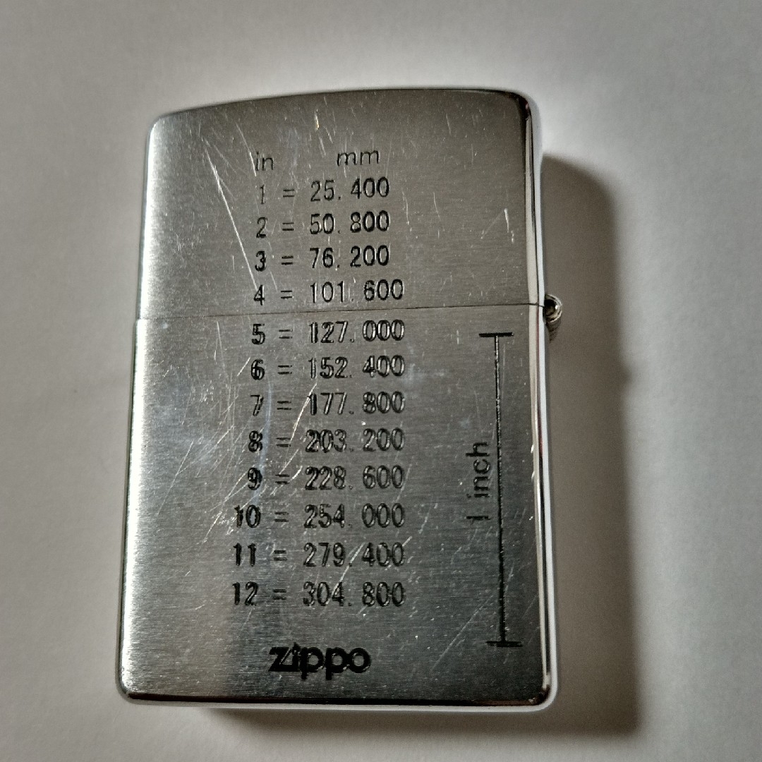 ZIPPO(ジッポー)のZIPPO　スケールデザイン メンズのファッション小物(タバコグッズ)の商品写真