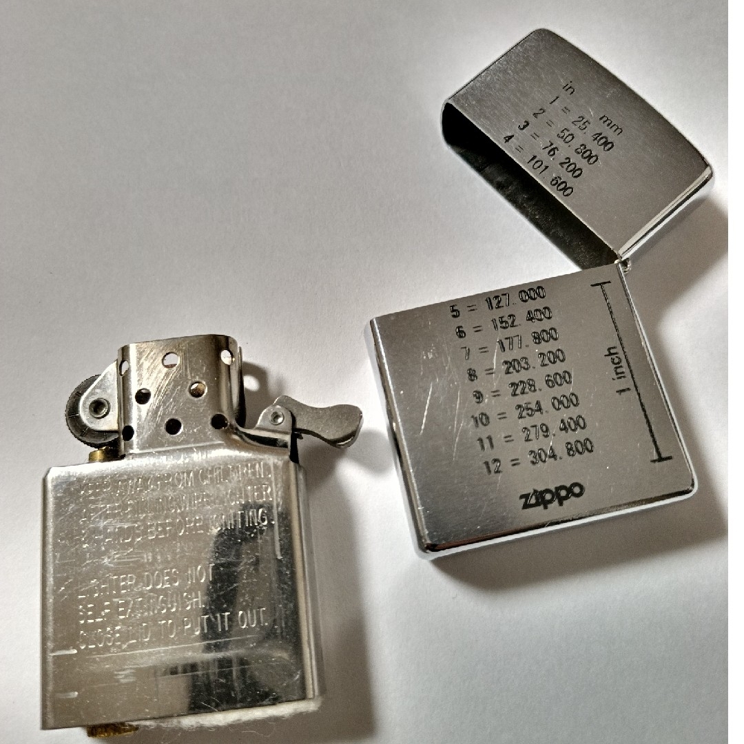 ZIPPO(ジッポー)のZIPPO　スケールデザイン メンズのファッション小物(タバコグッズ)の商品写真