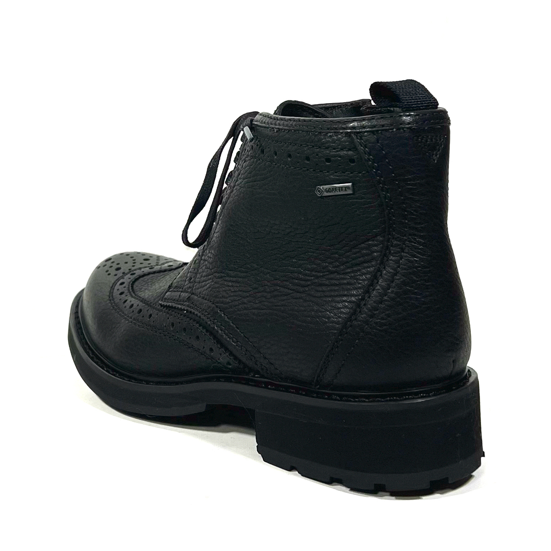 REGAL(リーガル)の【新品未使用】リーガル ウィングチップ ゴアテックス ブーツ 黒 24.0 レディースの靴/シューズ(ブーツ)の商品写真