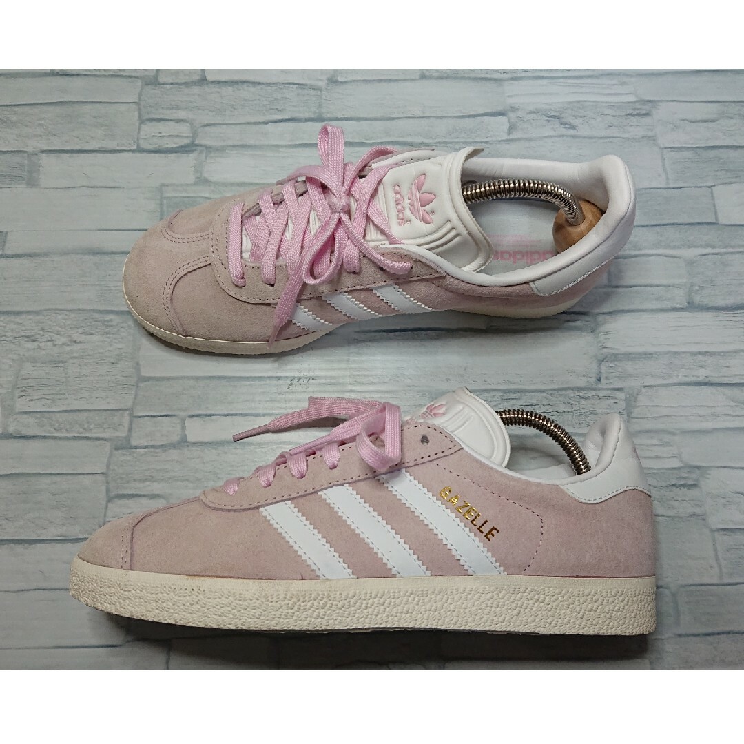 新品 adidas originals GAZELLE 24cm ガゼル 白