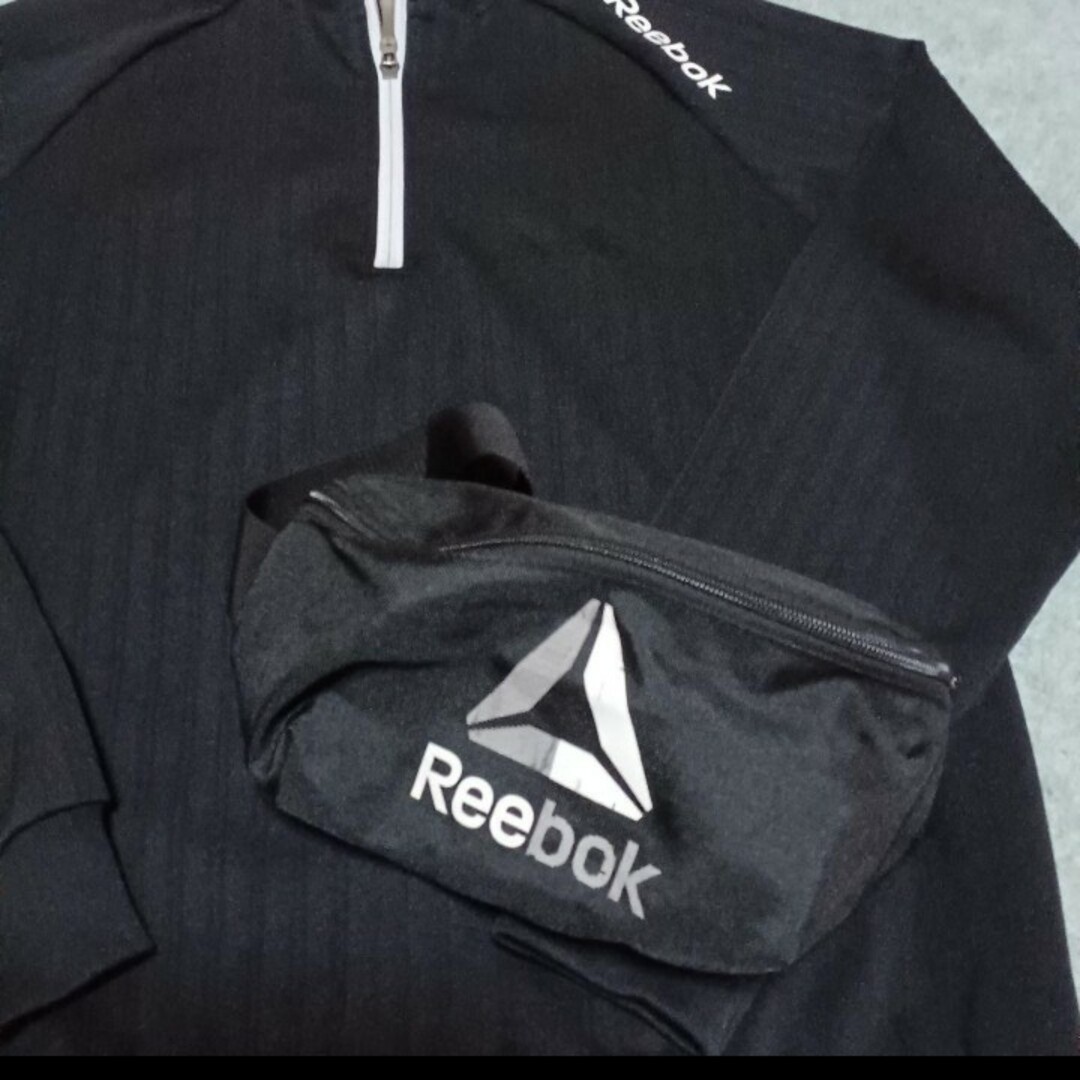 Reebok(リーボック)のReebok　ジャージ　M　ウエストポーチ メンズのトップス(ジャージ)の商品写真