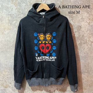 アベイシングエイプ(A BATHING APE)のA BATHING APE アベイシングエイプ ジップアップパーカー(パーカー)