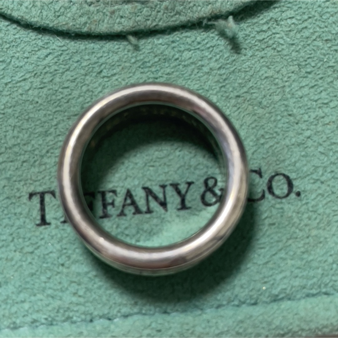 TIFFANY&Co.ティファニー1837ナローリング  シルバー 銀　8号アクセサリー
