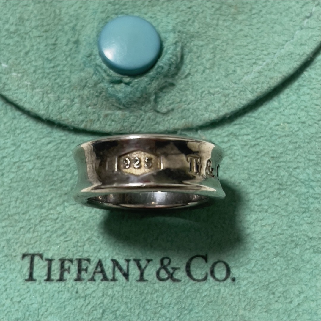 TIFFANY&Co.ティファニー1837ナローリング  シルバー 銀　8号アクセサリー