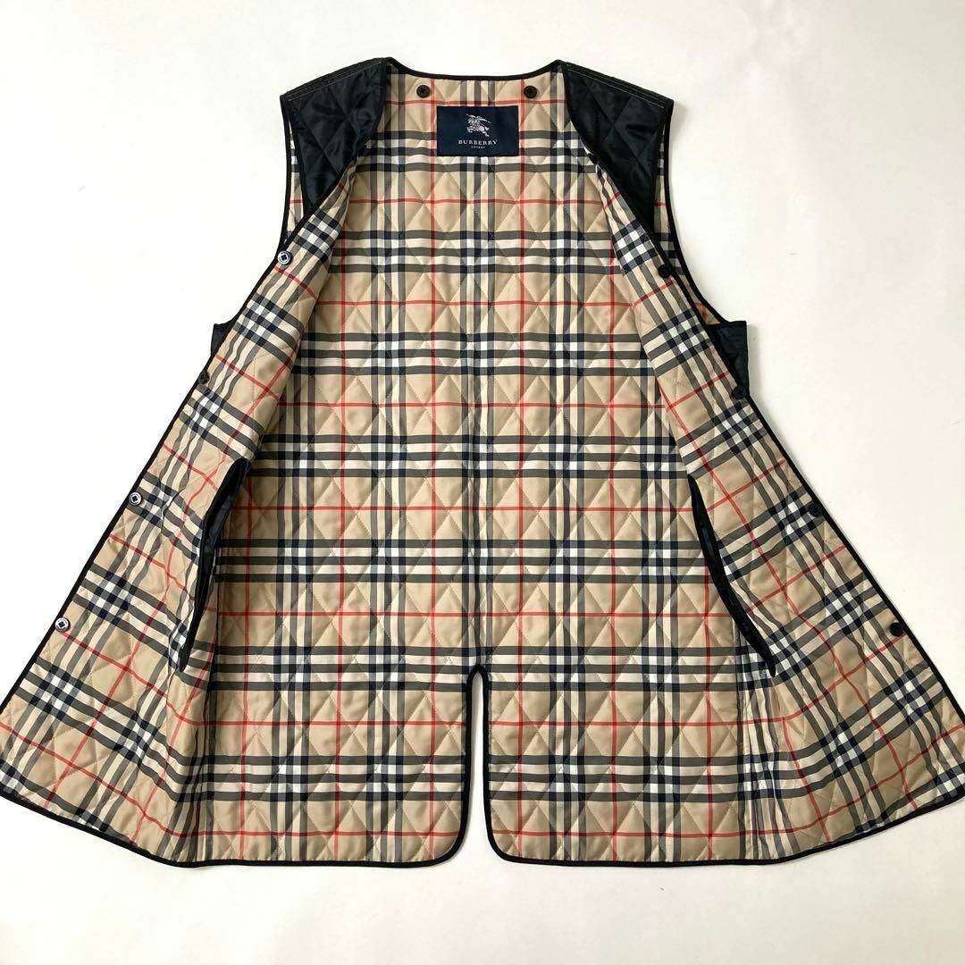 BURBERRY(バーバリー)のBurberry London ノバチェック キルティング ライナーベスト メンズのトップス(ベスト)の商品写真