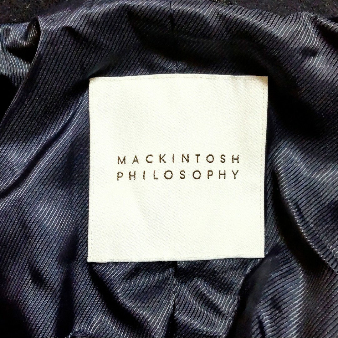 MACKINTOSH PHILOSOPHY(マッキントッシュフィロソフィー)の美品❗MACKINTOSH　マッキントッシュ　ステンカラー　コート　ウール　毛 メンズのジャケット/アウター(ステンカラーコート)の商品写真