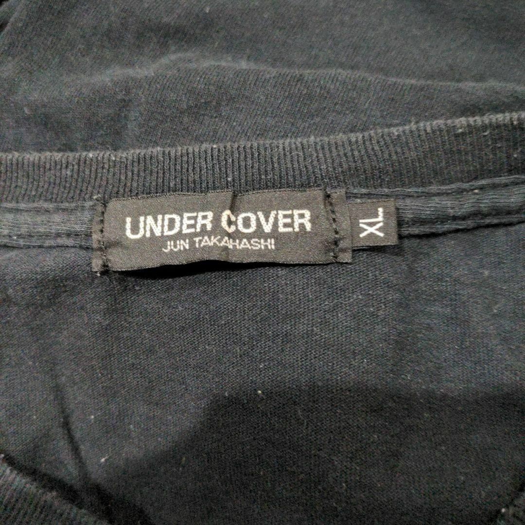 UNDERCOVER(アンダーカバー)のUNDERCOVER アンダーカバー ビッグシルエット Ｔシャツ ブラック XL メンズのトップス(Tシャツ/カットソー(半袖/袖なし))の商品写真