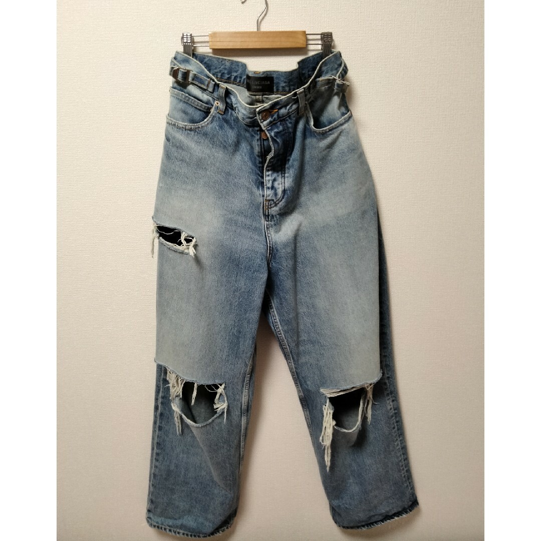 Balenciaga(バレンシアガ)のbalenciaga destroy baggy  denim xxs メンズのパンツ(デニム/ジーンズ)の商品写真