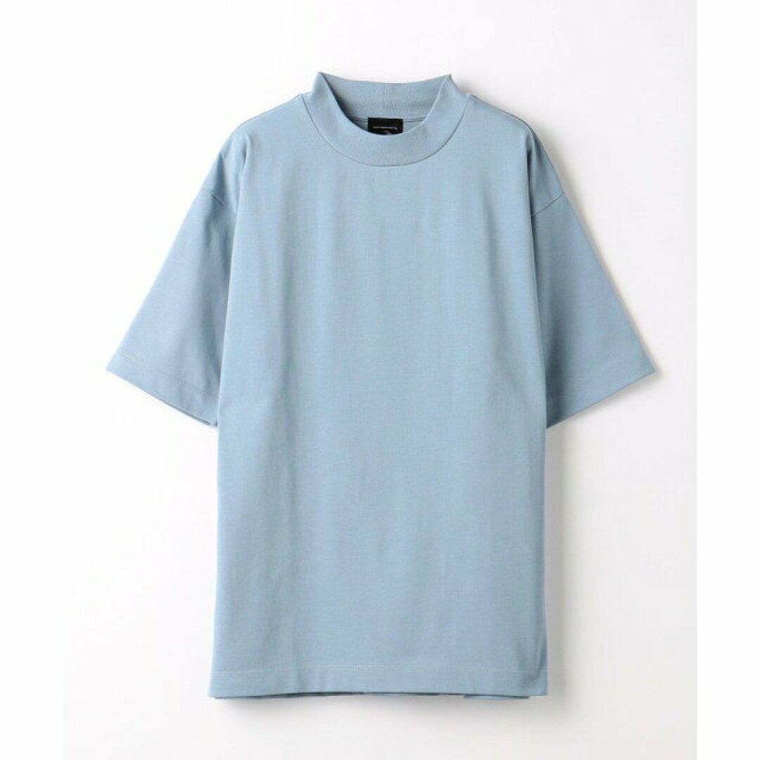 UNITED ARROWS green label relaxing(ユナイテッドアローズグリーンレーベルリラクシング)の【LT.BLUE】GIZA モックネック カットソー メンズのトップス(Tシャツ/カットソー(半袖/袖なし))の商品写真