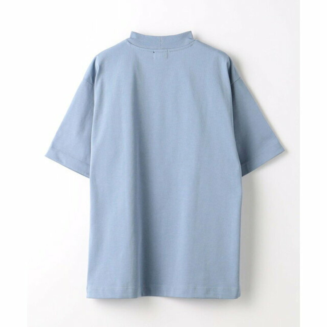 UNITED ARROWS green label relaxing(ユナイテッドアローズグリーンレーベルリラクシング)の【LT.BLUE】GIZA モックネック カットソー メンズのトップス(Tシャツ/カットソー(半袖/袖なし))の商品写真