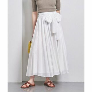 ユナイテッドアローズ(UNITED ARROWS)の【OFF WHITE】リボン フレアスカート(その他)