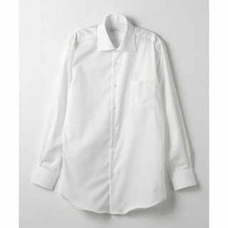 ユナイテッドアローズグリーンレーベルリラクシング(UNITED ARROWS green label relaxing)の【WHITE】シャドウストライプ クレリック スタンダード ワイドカラー ドレスシャツ -イージーアイロン-(その他)