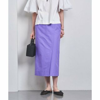 ユナイテッドアローズ(UNITED ARROWS)の【LILAC】ダブルベント タック タイトスカート(その他)