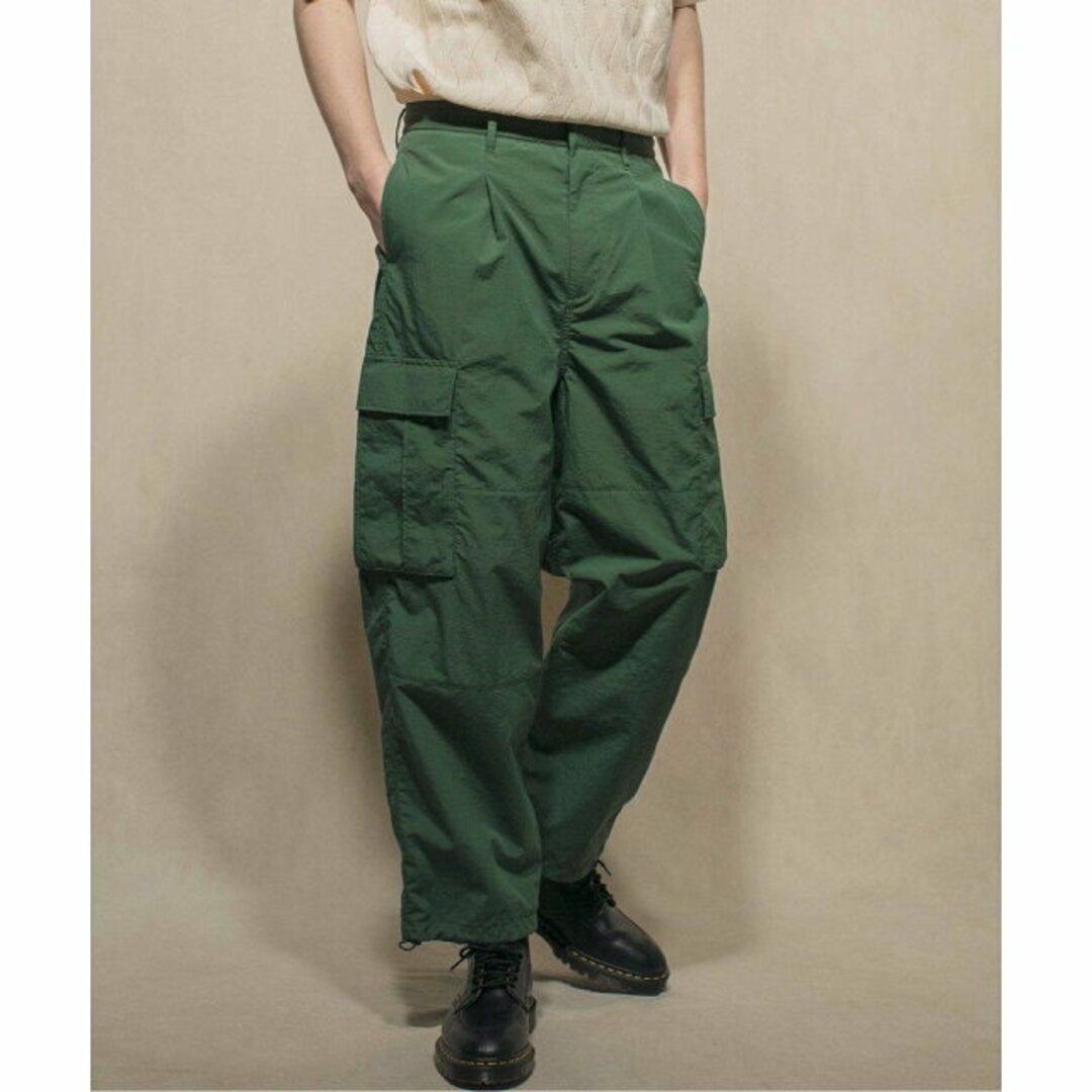 BEAUTY&YOUTH UNITED ARROWS(ビューティアンドユースユナイテッドアローズ)の【OLIVE】<monkey time> NYLON TAFFETA CARGO EASY/カーゴパンツ メンズのパンツ(ワークパンツ/カーゴパンツ)の商品写真