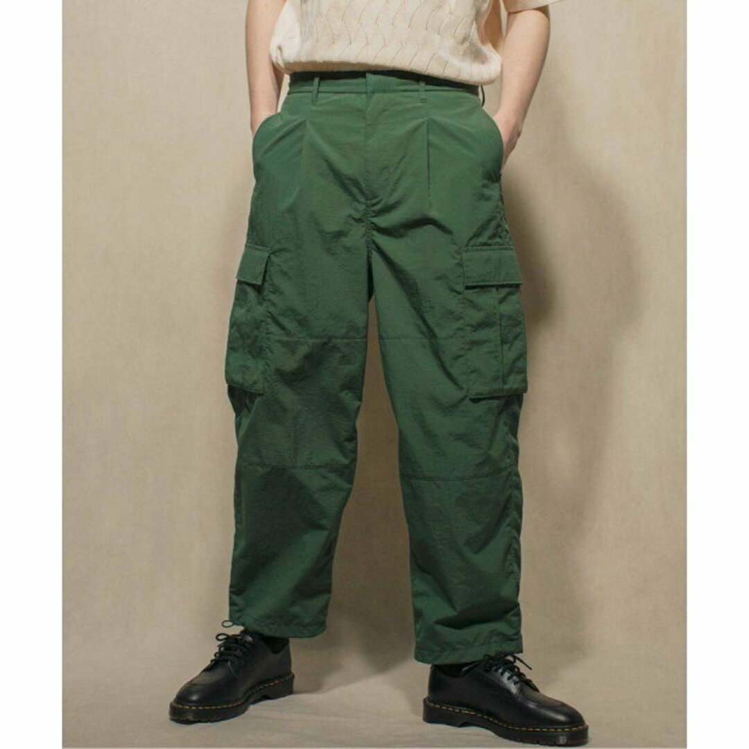 BEAUTY&YOUTH UNITED ARROWS(ビューティアンドユースユナイテッドアローズ)の【OLIVE】<monkey time> NYLON TAFFETA CARGO EASY/カーゴパンツ メンズのパンツ(ワークパンツ/カーゴパンツ)の商品写真